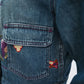 Ethnic Embroidered Denim Jacket