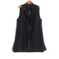 Pointed Collar Wool Vest